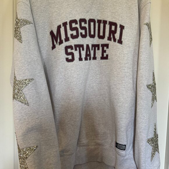 Missouri state Embellished Star Vintage sweatshirt customized by Furst of a kind - Picture 1 of 12